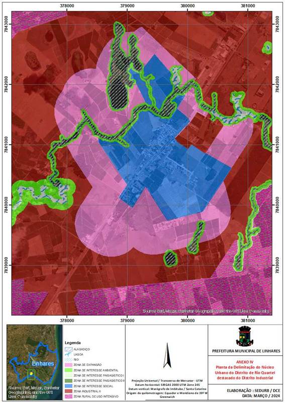 Anexo IV - Planta da Delimitao do Ncleo Urbano do Distrito de Rio Quartel, destacado do Distrito Industrial.jpg