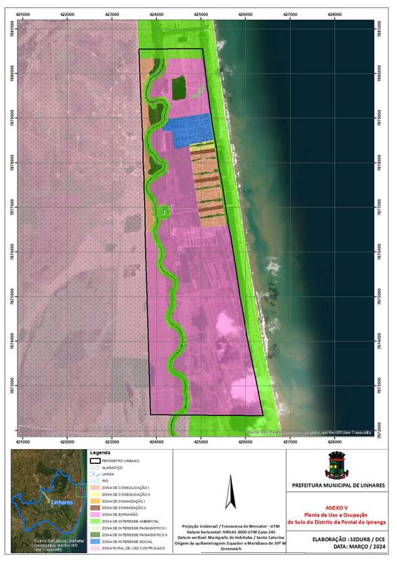 Anexo V - Planta de Uso e Ocupao do Solo do Distrito de Pontal do Ipiranga.jpg